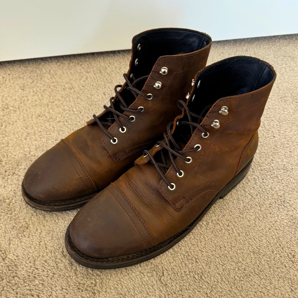 Thursday Boots, Captain in Brown Matte. Men’s size 9.5.
